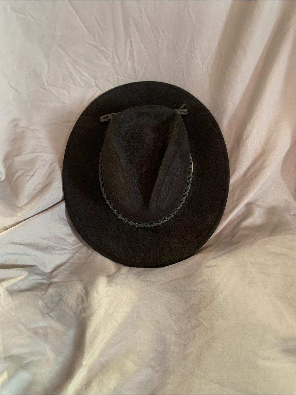 Brixton Messer Black Felt Western Cowboy Hat
